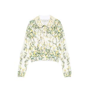 Alice+Olivia Women Carson Printed Cardigan